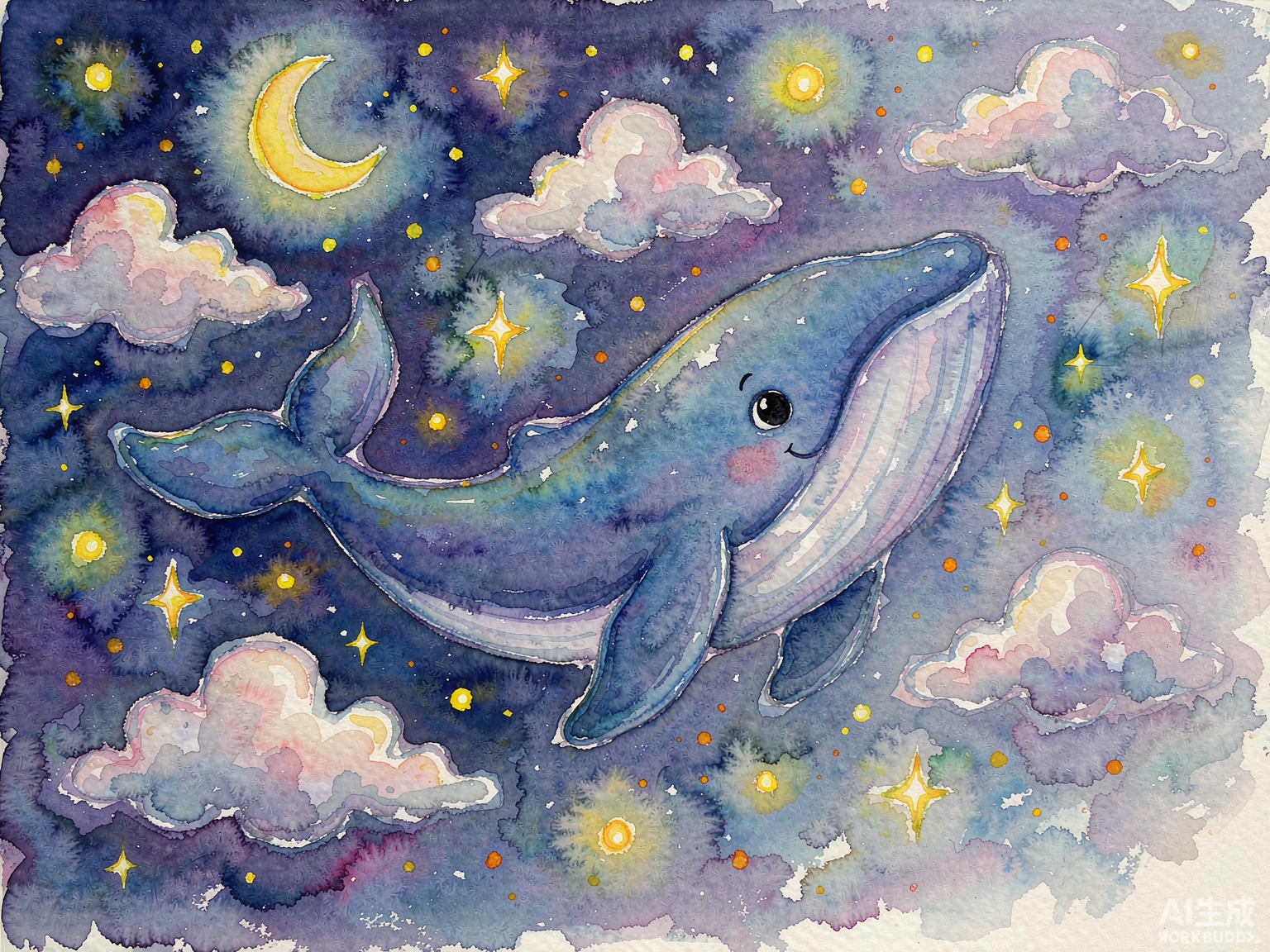 星空中的鯨魚
